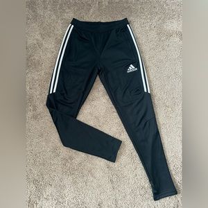 Dark Grey Adidas Track Pants